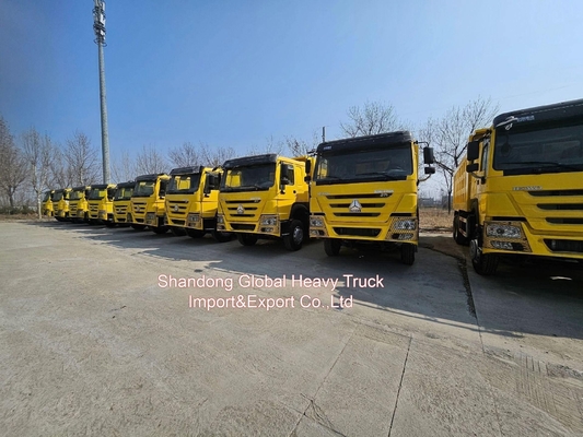 Sinotruck HOWO 6*4 10 Tekerlekli 20m3 30 Tonlu Ağır Çekmeci Kullanılmış Çöp Kamyonları