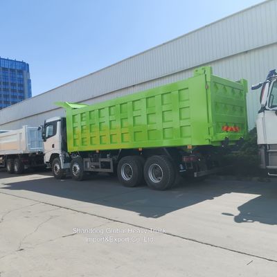 Shacman X3000 Çöp Kamyonu 430hp Motor 8x4 Ana Tekerlek ve 50-60t Yük Kapasitesi ile Ağır Görevli Tipper Kamyonu