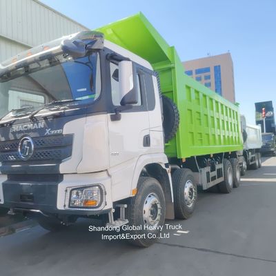Shacman X3000 Çöp Kamyonu 430hp Motor 8x4 Ana Tekerlek ve 50-60t Yük Kapasitesi ile Ağır Görevli Tipper Kamyonu