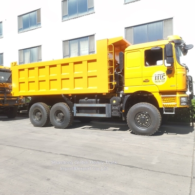 Yüksek Performanslı Maden Shacman 371/380/400/430HP Euro 2 Damperli Kamyonlar, Ağır Hizmet Tipi Madencilik Kamyonu