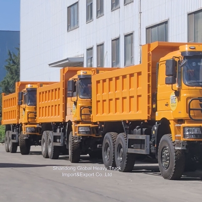 Shacman F3000 8X4 12 Tekerlekli Damperli Kamyon Kullanılmış Sinotruk 6*4 8*4 10 Tekerlekli HOWO Damperli Kamyon