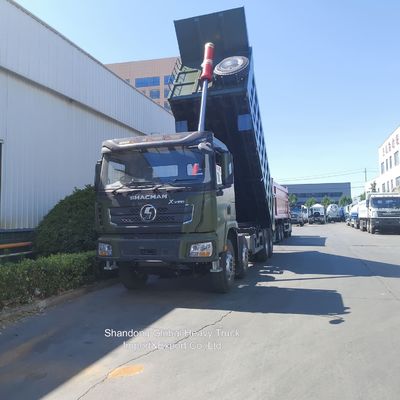 Shacman X3000 Damperli Kamyon 8X4 Tahrikli Ağır Hizmet Tipi Damperli Kamyon, 31-40t Yük Kapasitesi ve WEICHAI WP12 / WP13 Motor