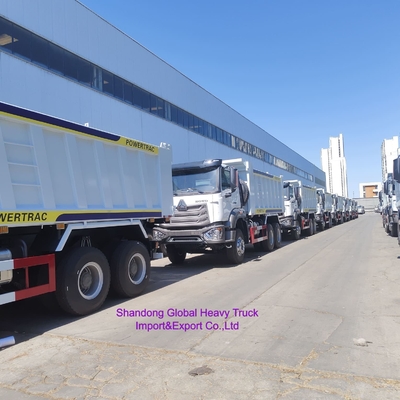 Howo yeni marka 6*4 380hp Fabrika Çöp Kamyonu Çöp Kamyonu Kargo Nakliye Kamyonu