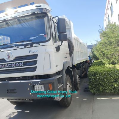 Shacman F3000 380HP 8×4 Sürüş 50t Yük Kapasitesi Madencilik ve İnşaat için Ağır Görevli Çöp Kamyonu