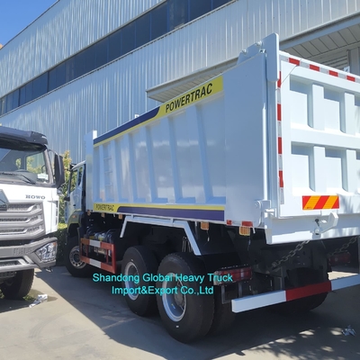 Sino Kamyon Sağ El Sürücüsü HOWO Nx 380 6X4 10 Tekerlek 380HP 430 HP Dizel Yeni Prime Mover Çöp Kamyonu