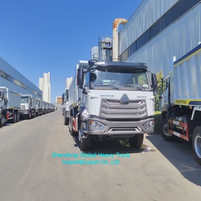 Sino Kamyon Sağ El Sürücüsü HOWO Nx 380 6X4 10 Tekerlek 380HP 430 HP Dizel Yeni Prime Mover Çöp Kamyonu