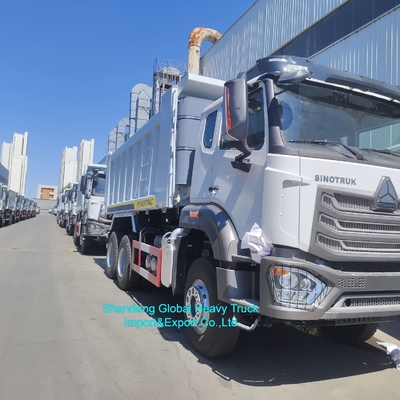 Sino Kamyon Sağ El Sürücüsü HOWO Nx 380 6X4 10 Tekerlek 380HP 430 HP Dizel Yeni Prime Mover Çöp Kamyonu