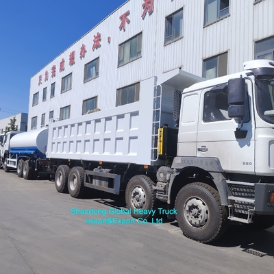 Shacman Damper Kamyon 380HP Damper 6*4/8*4 Damper Kamyon F3000 Serisi 80 / 120tonluk Damperli Kamyon