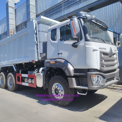 12 Tekerlekli Hohan Kullanılmış Sinotruk HOWO 8X4 Ex N Nx Dump Tipper Truck 371HP 380HP
