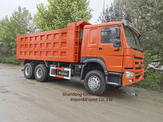 İnşaat verimliliği 336 HP 371HP 380HP 400HP 440HP HOWO Dump Truck Tipper Truck.