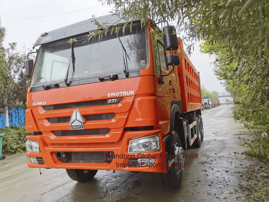 İnşaat verimliliği 336 HP 371HP 380HP 400HP 440HP HOWO Dump Truck Tipper Truck.
