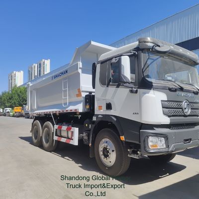 Shacman X3000 F3000 340 HP 6X4 Madencilik Taşımacılığı için 31-40 ton yük kapasitesi ile Ağır Görevli Çöp Kamyonu