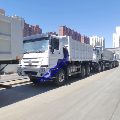Yüksek Kaliteli Sinotruk HOWO Kullanılmış Dump Tipper Kamyonu LHD/Rhd Dizel 400 At Gücü 6X4 Dump Kamyonu