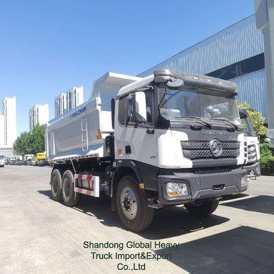 Shacman X3000 F3000 340 HP 6X4 Madencilik Taşımacılığı için 31-40 ton yük kapasitesi ile Ağır Görevli Çöp Kamyonu