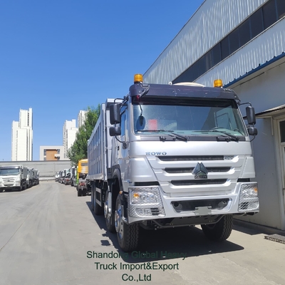 Yeni ve Kullanılmış 351/371/375/380/400/460/500/540HP Shacman Sinotruck 8*4 HOWO damperli kamyon