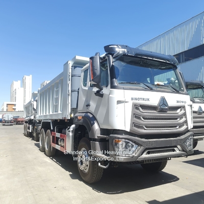 En iyi durum 6*4 10 lastik Çöp kamyonu Sinotruk Nx Hohan 30 tonlu madencilik çöp kamyonu satılıyor