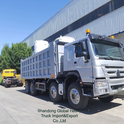 Yeni ve Kullanılmış 351/371/375/380/400/460/500/540HP Shacman Sinotruck 8*4 HOWO damperli kamyon