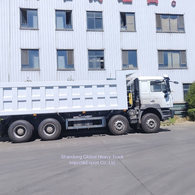 Ucuz Fiyatlı Kamyonlar Çöp Çöpçü 8*4 12 Tekerlekli Çöpçü Kamyon Fabrikası Ağır Güçlü Shacman Çöpçü