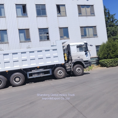 Ucuz Fiyatlı Kamyonlar Çöp Çöpçü 8*4 12 Tekerlekli Çöpçü Kamyon Fabrikası Ağır Güçlü Shacman Çöpçü