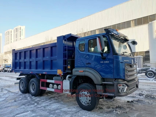 Sinotruk HOWO Nx Tx İkinci El 10 Tekerlekli 371 HP 6X4 Maden Çekici Kamyonu