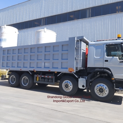 Yeni ve Kullanılmış 351/371/375/380/400/460/500/540HP Shacman Sinotruck 8*4 HOWO damperli kamyon