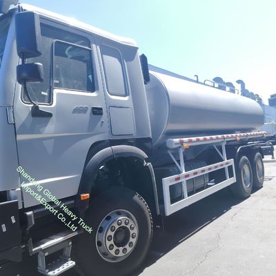 HOWO 6x4 Su Tanker Kamyonu 20000 Litre Yağmurlama Kamyonu, Korozyona Dayanıklı Tanklı