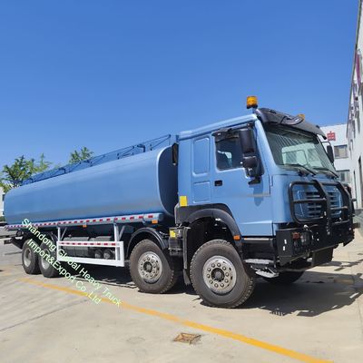 Yüksek Sinotruk 8*4 12 Tekerlekli LHD Rhd Dizel Yakıt Gaz Yağ Teslimi Kullanılmış Tank Tanker Tanker Kamyon