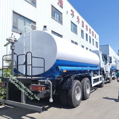 HOWO 6*4 400HP Yenilenmiş Su Tankı Kamyonu Sprinkler Kamyonu 6*4 Su Tankı