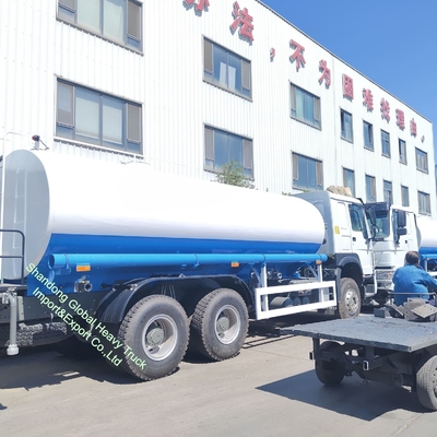 HOWO 6*4 400HP Yenilenmiş Su Tankı Kamyonu Sprinkler Kamyonu 6*4 Su Tankı