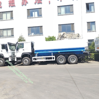 HOWO 6*4 400HP Yenilenmiş Su Tankı Kamyonu Sprinkler Kamyonu 6*4 Su Tankı