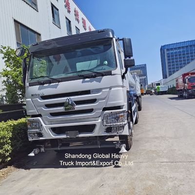 8000L Kapasite Su Tankörü Kamyon, Karbon Çelik Tankı ve Şehir Temizliği için Kendini Temizleyen Pompa