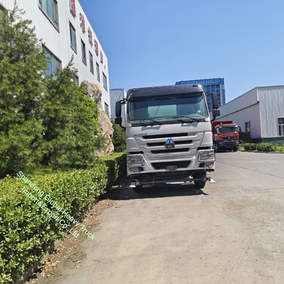 Yüksek basınçlı madencilik kariyer sıçratıcı su tankı kamyonu HOWO 371HP 6*4 su sıçratıcı kamyonu