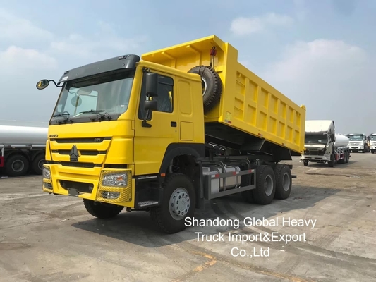 Kullanılmış HOWO Kamyon 8X4 /6X4 Damperli Kamyon Sinotruk Damperli Kamyon 10 Tekerlekli 50 Tonluk Kamyon Kullanılmış Damperli Kamyon