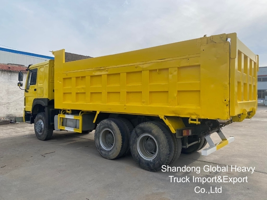 Kullanılmış Sinotruk HOWO 6X4/8X4 A7/T7 10/12 Wheeler 371hp/380hp18-25cbm Heavy Duty Tipper Dump Truck