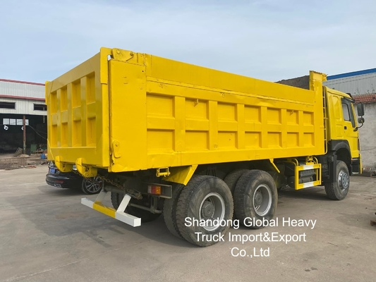 Kullanılmış Sinotruk HOWO 6X4/8X4 A7/T7 10/12 Wheeler 371hp/380hp18-25cbm Heavy Duty Tipper Dump Truck