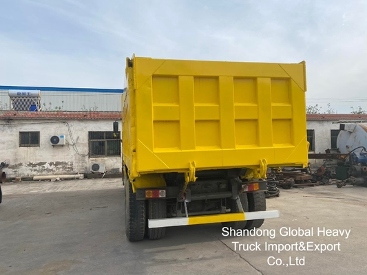 Kullanılmış Sinotruk HOWO 6X4/8X4 A7/T7 10/12 Wheeler 371hp/380hp18-25cbm Heavy Duty Tipper Dump Truck