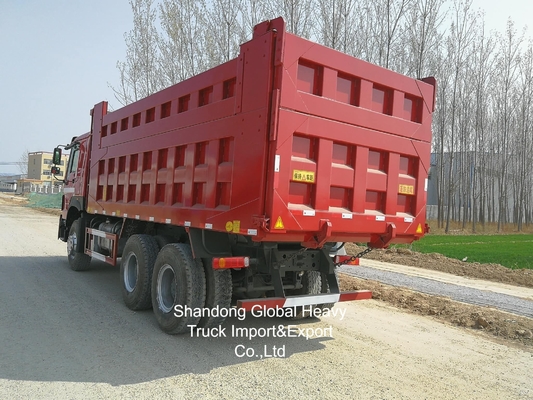 İkinci el HOWO 10 Tekerlek 371HP/380HP/400HP/430HP Damperli Kamyon