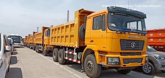Shacman F3000 8X4 Ağır Güçlü 40 Tonlu Madencilik Çekici Kamyonu 12 Tekerli Dizel Çöp Kamyonu