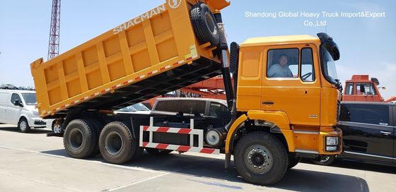 Shacman F3000 8X4 Ağır Güçlü 40 Tonlu Madencilik Çekici Kamyonu 12 Tekerli Dizel Çöp Kamyonu
