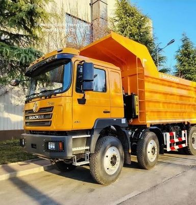 Shacman F3000 8X4 Ağır Güçlü 40 Tonlu Madencilik Çekici Kamyonu 12 Tekerli Dizel Çöp Kamyonu