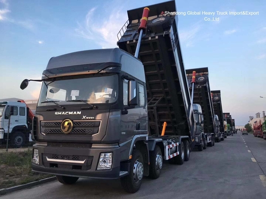 Shacman X3000 F3000 Kamyon LHD/Rhd Çöp kamyonu Madencilik Çöp kamyonu Dizel 30/40/50 ton Kargo kamyonu