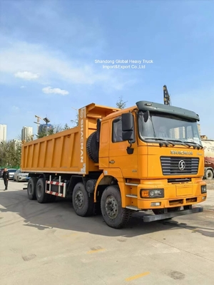 İkinci el Yüksek Kaliteli Shacman 8*4 12 Tekerlekli 380hp F3000 X3000 f2000 Damperli Kamyon