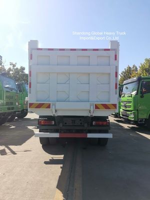 Zambia Madenciliği için 420HP motorlu ve yüksek dayanıklılıklı çelik gövdeli Shacman 8×4 atık kamyonu