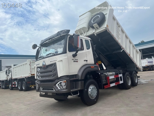 Howo Nx Yeni Marka 6*4 371hp Damperli Kamyon Damperli Kamyonlar Kargo Taşımacılığı Kamyonu Stokta