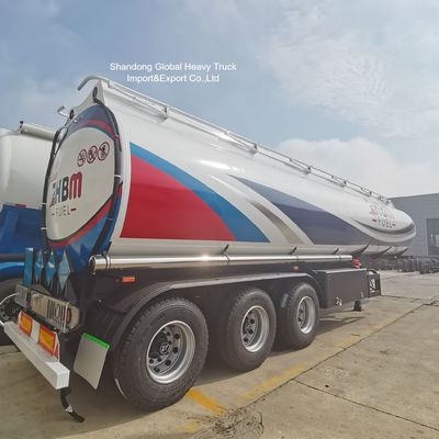 45000 Litre 3 Dingilli Yakıt Tanker Yarı Römorku (Dizel Taşıma İçin)