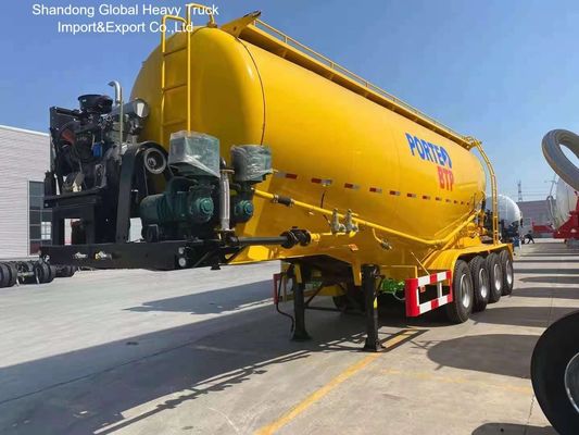 ECE CE Sertifikalı 4-Axle Çimento Toplu Taşıma Arabası 40-80t Kapasite