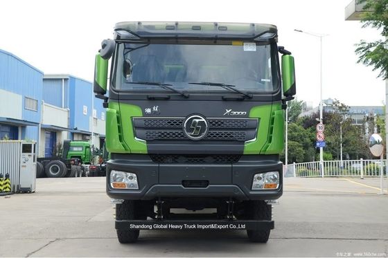 Shacman X3000 8X4 CNG Çöp Kamyonu 380hp LHD Yeni