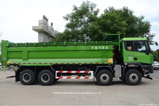 Shacman X3000 8X4 CNG Çöp Kamyonu 380hp LHD Yeni
