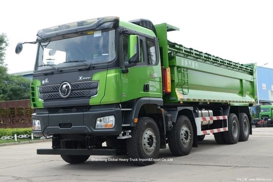 Shacman X3000 8X4 CNG Çöp Kamyonu 380hp LHD Yeni