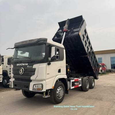 Yeni Shacman X3000 6×4 Çöp Kamyonu, 380-420 HP motorlu ve 30-35 ton ağır inşaat yükü